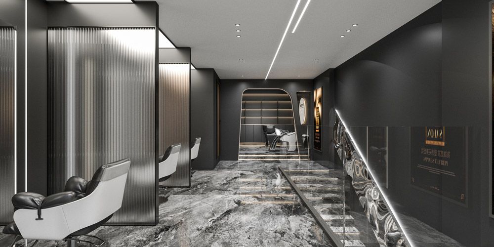 中 央檀府理發(fā)店