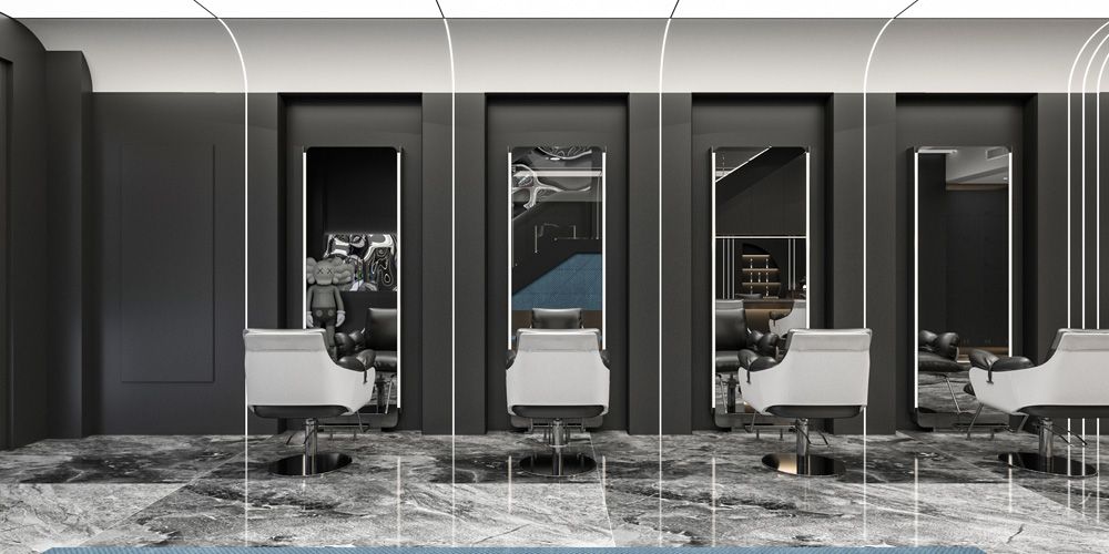 中 央檀府理發(fā)店